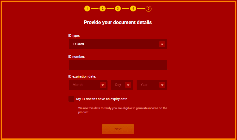 LiveJasmin Model Center: provide your document details