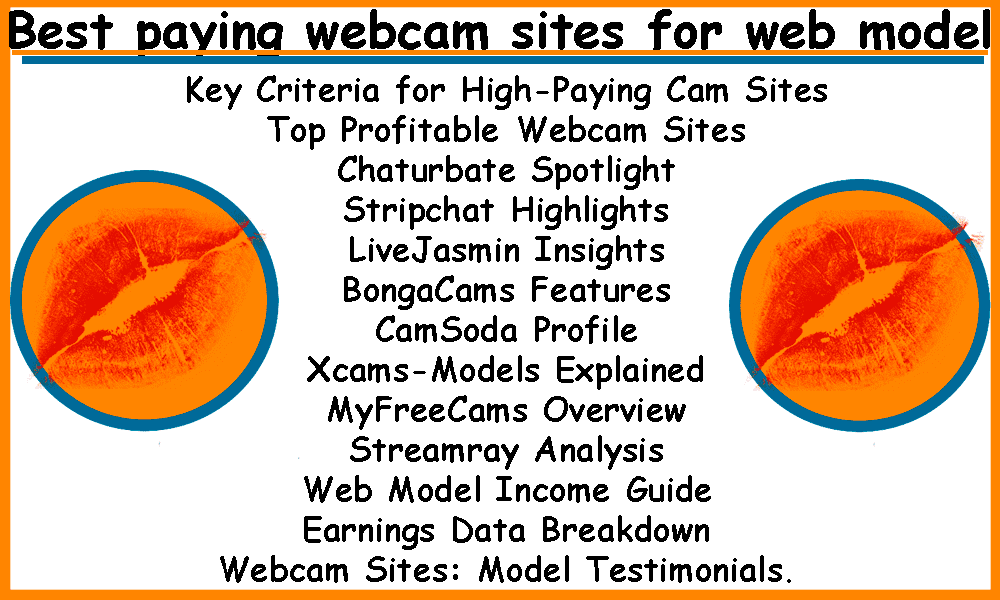 Best paying webcam sites for web model