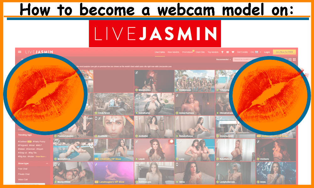 How to become a LiveJasmin model